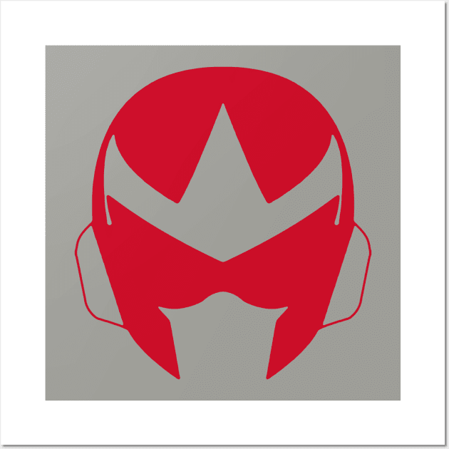 Protoman Helmet Wall Art by Javier Casillas